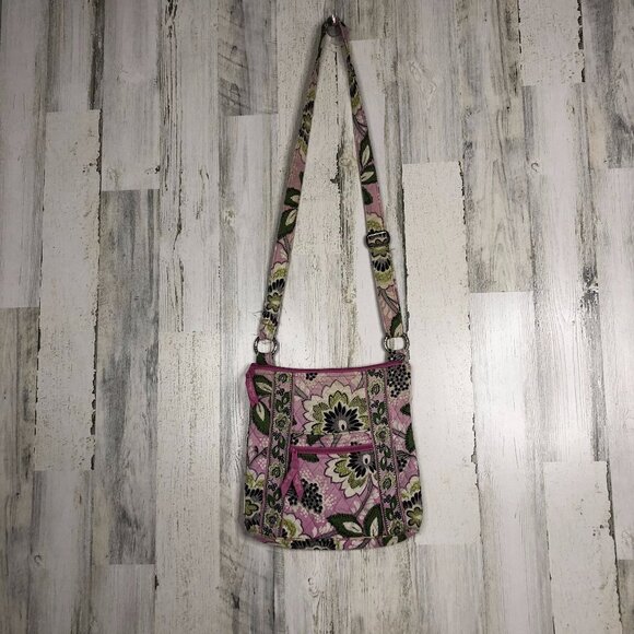 Vera Bradley Priscilla Pink Hipster Crossbody - Picture 2 of 6